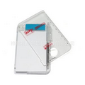 Office Stationary Memo Pad Desk Box With Ruler, Pen And Magnifier